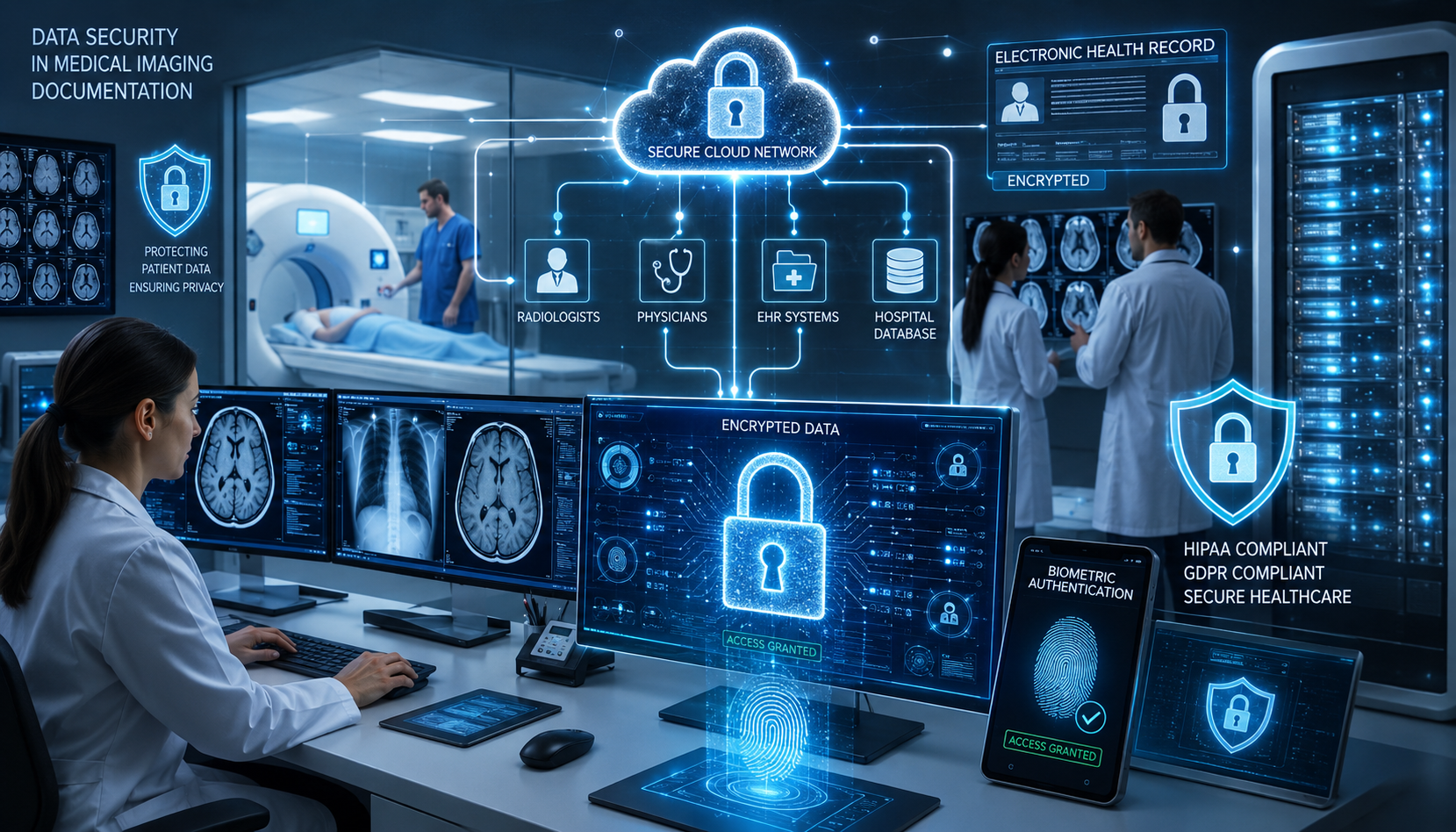 Data Security in Medical Imaging Documentation Services