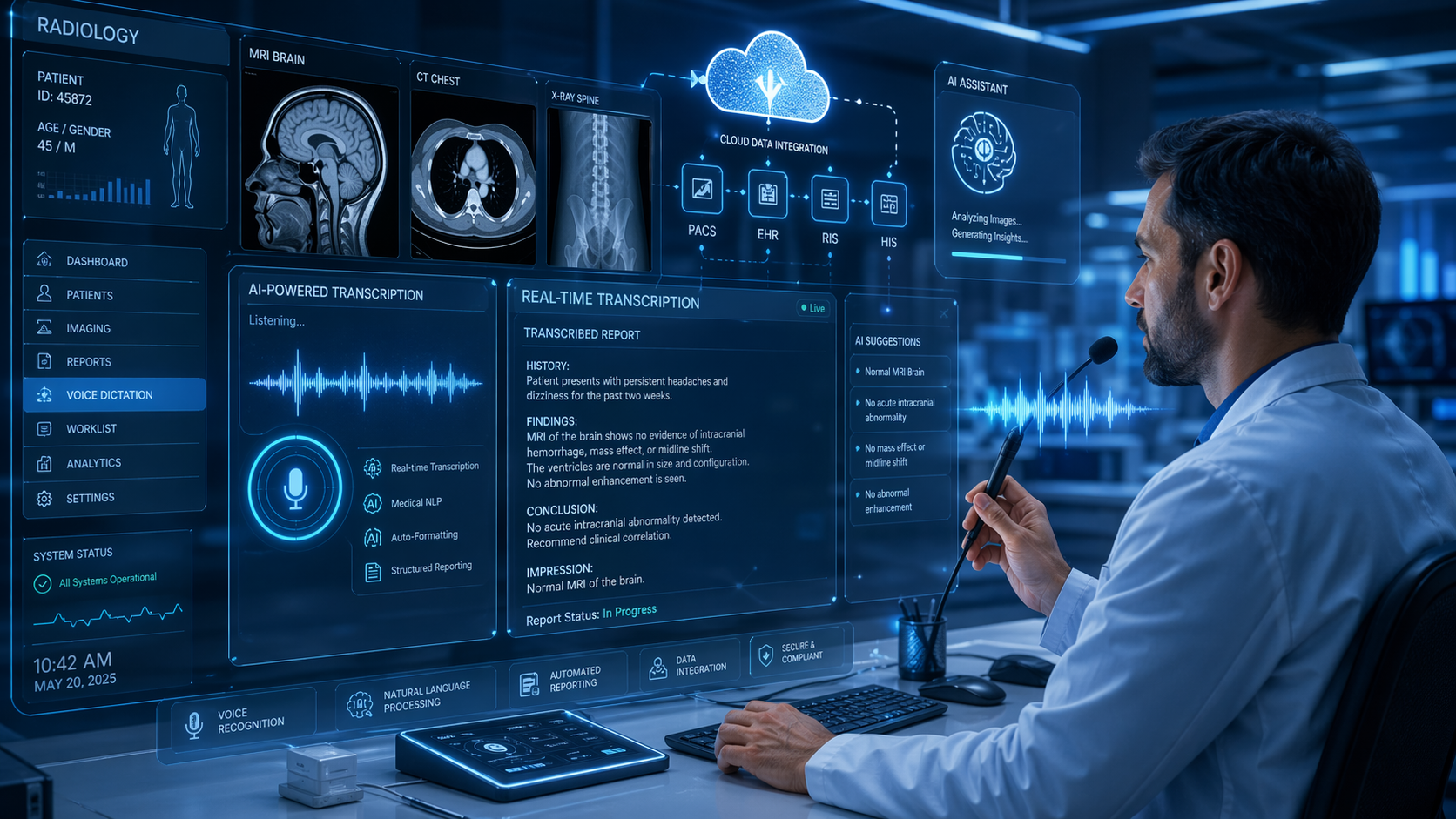 Future of Radiology Transcription in Digital Care